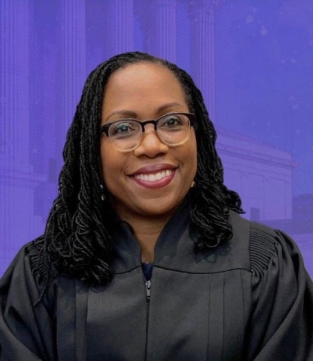 Congratulations to Supreme Court Justice Ketanji Brown Jackson.